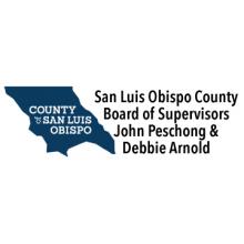 San Luis Obispo County Board of Supervisors John Peschong and Debbie Arnold
